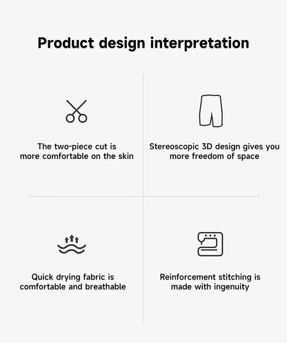 ensemble de mailliot de bain homme rash guards split type Ma boutique