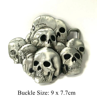 Ceinture en Cuir PU avec Boucle Métallique XXL pour Hommes - Accessoires Western Cowboy Ma boutique