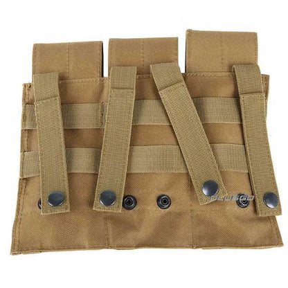 Pochette MOLLE Triple Porte Chargeurs - Double et Triple Mag Pouch pour AR15/M4 (5.56/7.62) BLACKBEARD OUTDOOR INDUSTRIES