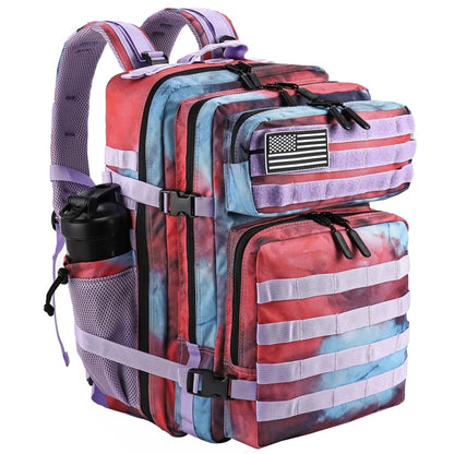 Sac à dos tactique 45 L avec système MOLLE et compartiment PC