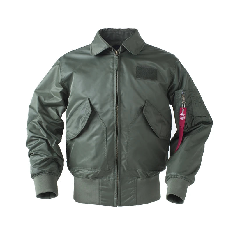 Bomber homme CWU-45P léger en nylon déperlant