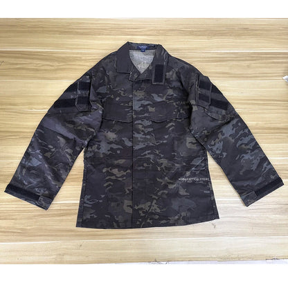 Veste de treillis militaire camouflage multicam, unisexe