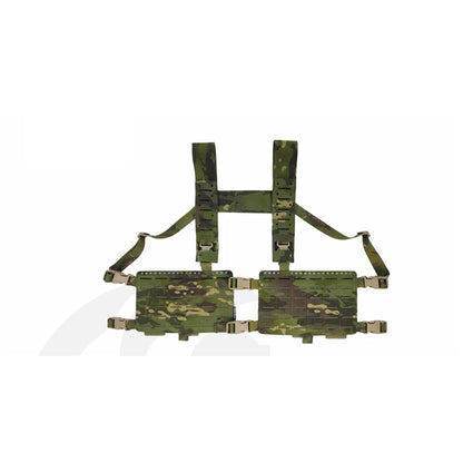 Chest Rig Tactique Style Spiritus Systems Fat Strap MK4 – Gilet MOLLE Unisexe | Airsoft, Militaire | 10 Coloris