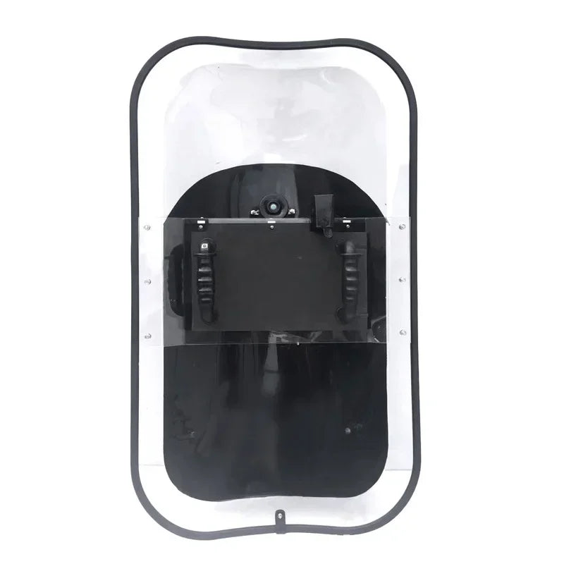 Bouclier de protection anti-émeute transparent en polycarbonate