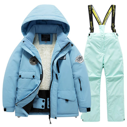 Combinaison de Ski Enfant – Imperméable, Chaude, Coupe-Vent | Garçon & Fille