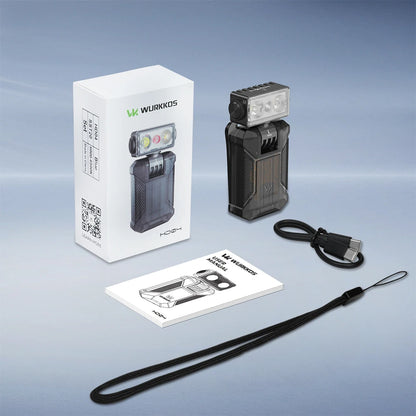 Lampe EDC Wurkkos HD04 Mini à pince, USB-C, 750 lm