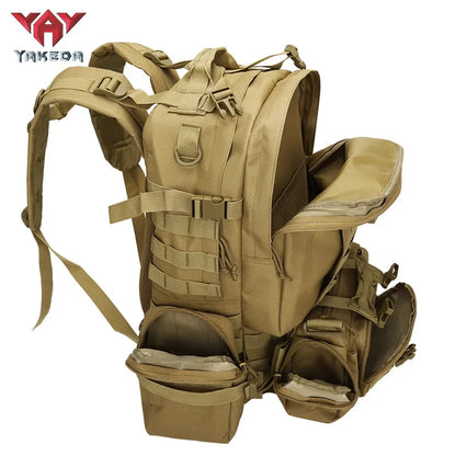 YAKEDA Sac à Dos Tactique MOLLE – Sac Duffel Multifonction Outdoor - BLACKBEARD OUTDOOR INDUSTRIES