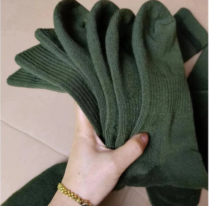 Chaussettes montantes homme style militaire – 3 paires
