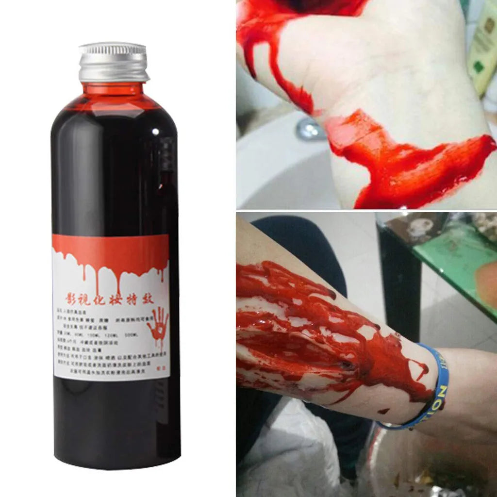 Gel de Sang Artificiel – Tube de Faux Sang pour Entraînement Médical ou Halloween (30ml-100ml) - BLACKBEARD OUTDOOR INDUSTRIES