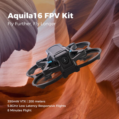 BETAFPV Aquila16 – Kit FPV Complet Débutant | Lunettes VR03 | ELRS 3.0 | 8 min - BLACKBEARD OUTDOOR INDUSTRIES