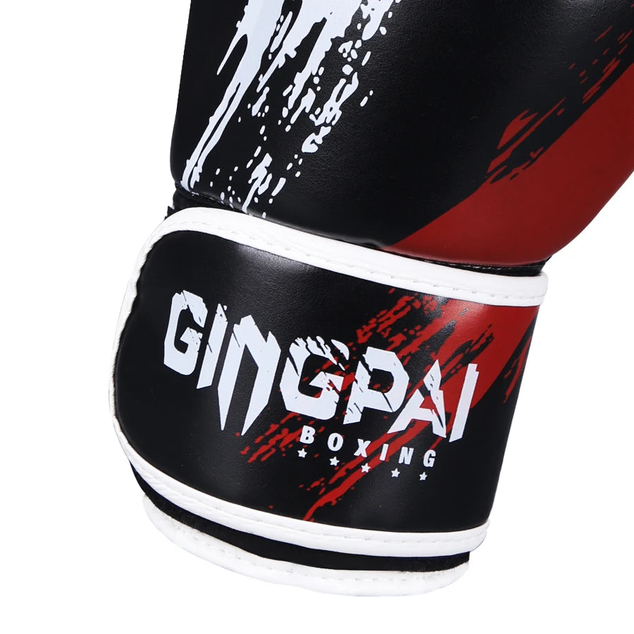 Gants de Kick-Boxing Cuir PU – Karate, Muay Thai, MMA, Sanda, Free Fight | 6 & 10 oz | Homme, Femme & Enfant | 3 Coloris - BLACKBEARD OUTDOOR INDUSTRIES