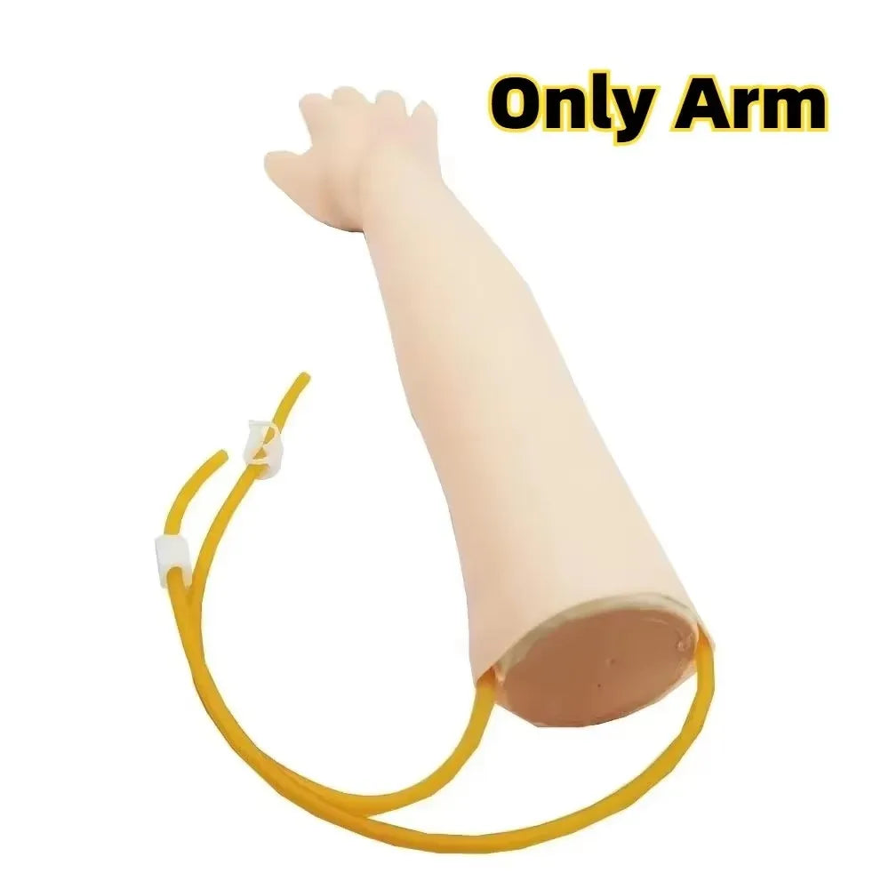 Set d'Entraînement pour Pratique IV - Bras de Pratique pour Phlébotomie avec Support d'Infusion - Modèle PVC Latex pour Étudiants en Médecine - BLACKBEARD OUTDOOR INDUSTRIES