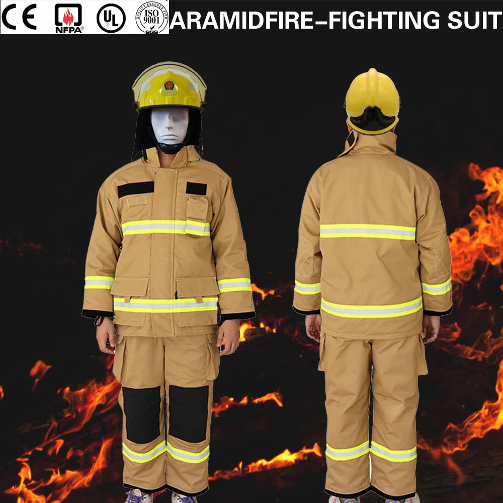 Tenue de Pompier EN469 Aramide 4 Couches - BLACKBEARD OUTDOOR INDUSTRIES