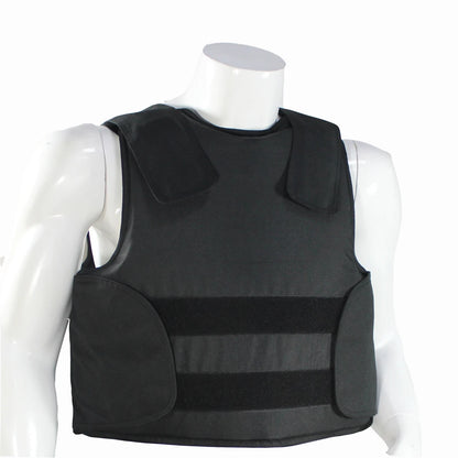 Gilet Pare-Balles Tactique NIJ IIIA — Protection Balistique Niveau 3A, Noir, Tailles S à XL