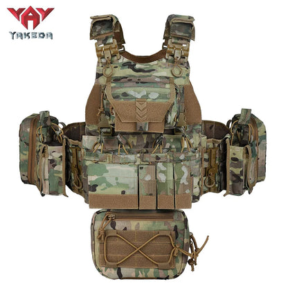 Gilet tactique YAKEDA 8833 - Gilet de chasse outdoor - Gilet tactique complet - BLACKBEARD OUTDOOR INDUSTRIES