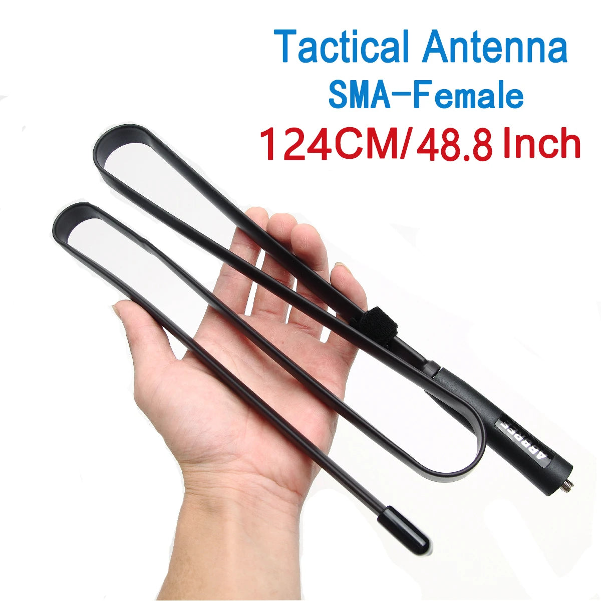 Antenne Tactique Pliable ABBREE AR-152A SMA-Female – VHF/UHF 144/430MHz – Pour Radios Baofeng / UV-5R / UV-82 / UV-13 PRO / Quansheng K5 - BLACKBEARD OUTDOOR INDUSTRIES