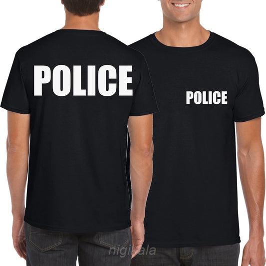 T-Shirt SWAT FBI SECURITY Imprimé Haute Qualité – Coton Respirant Manches Courtes – Homme – S à 5XL - BLACKBEARD OUTDOOR INDUSTRIES