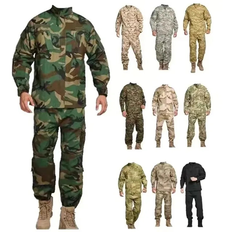Uniforme ACU camouflage ripstop tactique 4 saisons - BLACKBEARD OUTDOOR INDUSTRIES