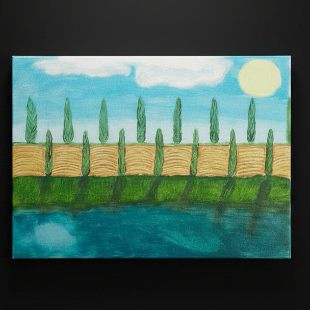 Tableau original – Reflets de Toscane - BLACKBEARD OUTDOOR INDUSTRIES