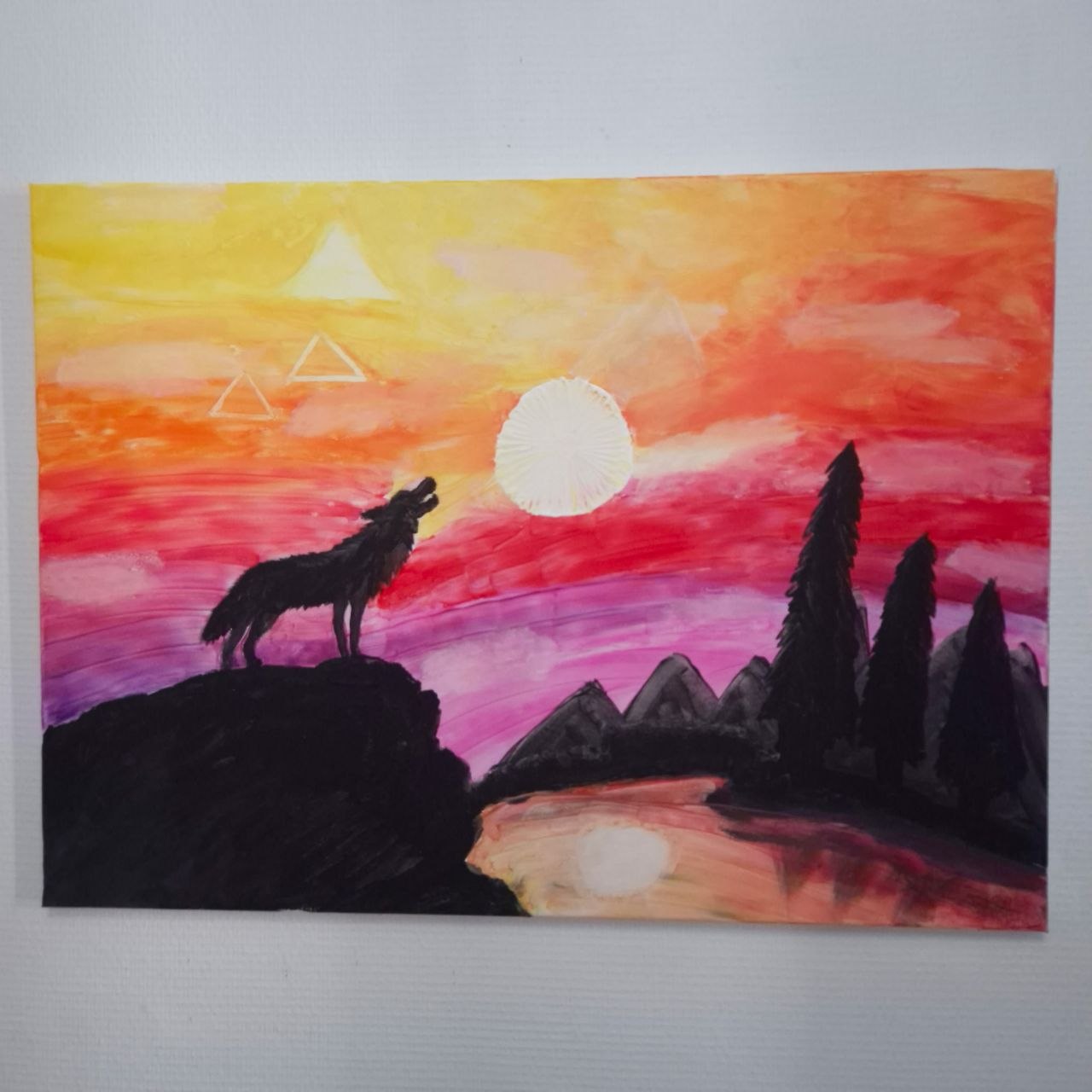 Tableau original – L'Ombre du Crépuscule