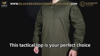 Chemise tactique IDOGEAR BSR combat avec coudières airsoft